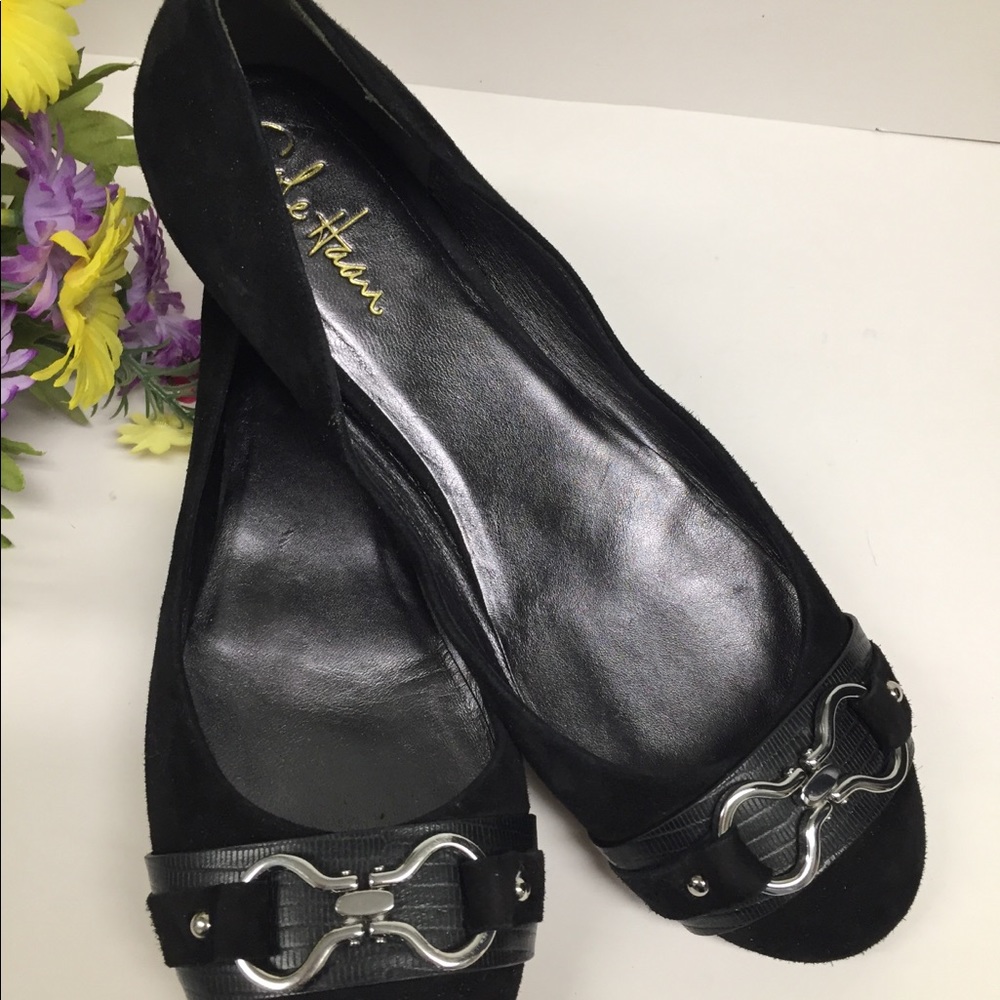 Cole Haan Buckle Flats Size 9B